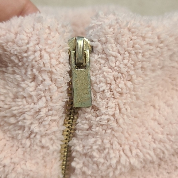 Thread & Supply Blush Pink Sherpa Pullover - Picture 5 of 5